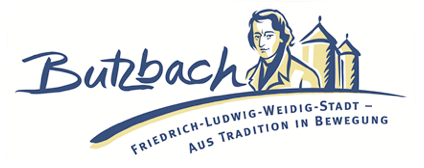 Butzbach Friedrich-Ludwig-Weidig-Stadt-Aus Tradition in Bewegung Logo